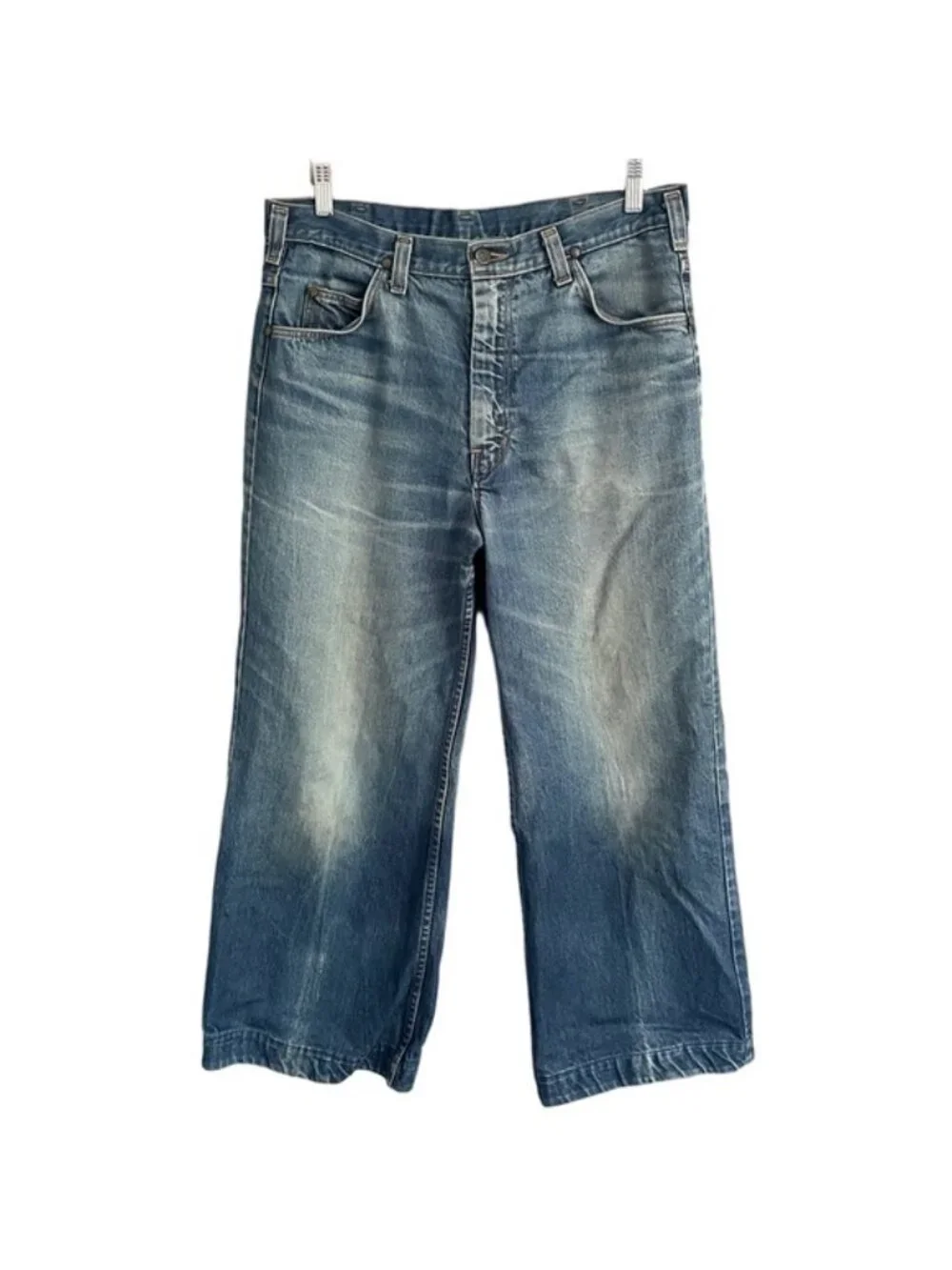 Vintage 70s Howick Riders Wider Straight Leg Jeans - 32 x 27